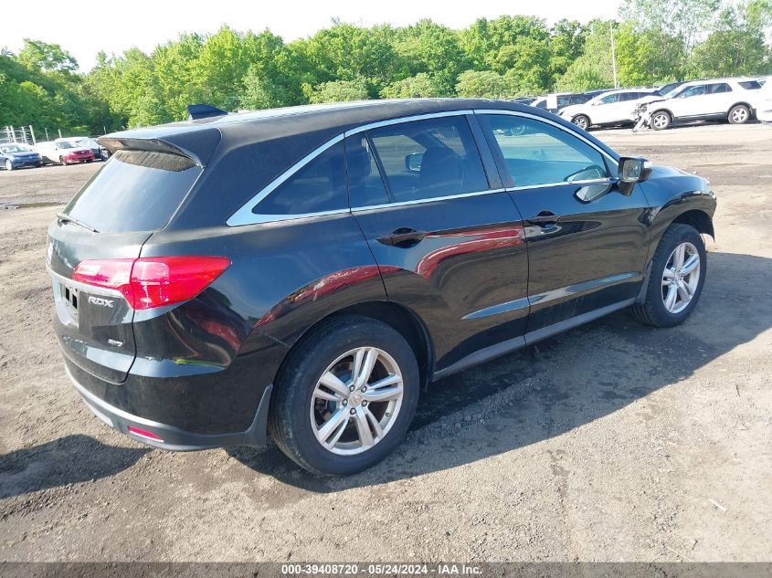 2014 Acura Rdx VIN: 5J8TB4H55EL012537 Lot: 39408720