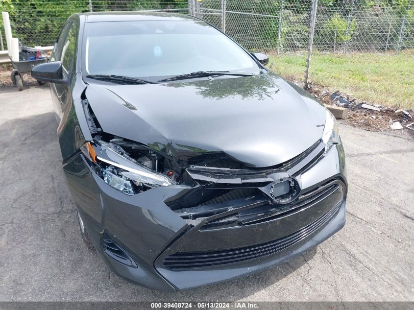 2018 Toyota Corolla Le VIN: 2T1BURHEXJC082280 Lot: 39408724