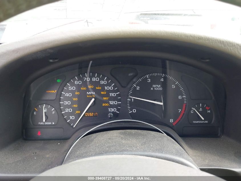 2000 Saturn Lw2 VIN: 1G8JW82RBYY614184 Lot: 39408727