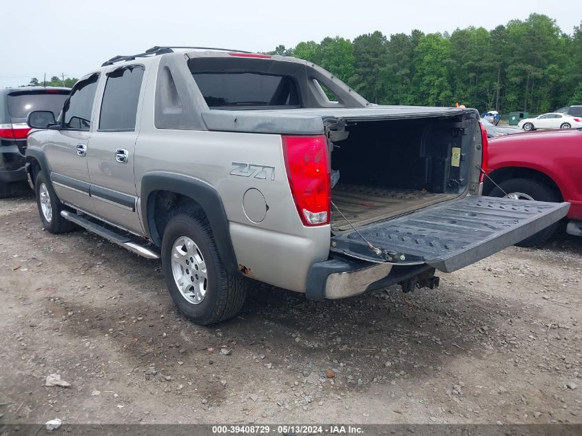 2004 Chevrolet Avalanche 1500 VIN: 3GNEK12T94G187079 Lot: 39408729