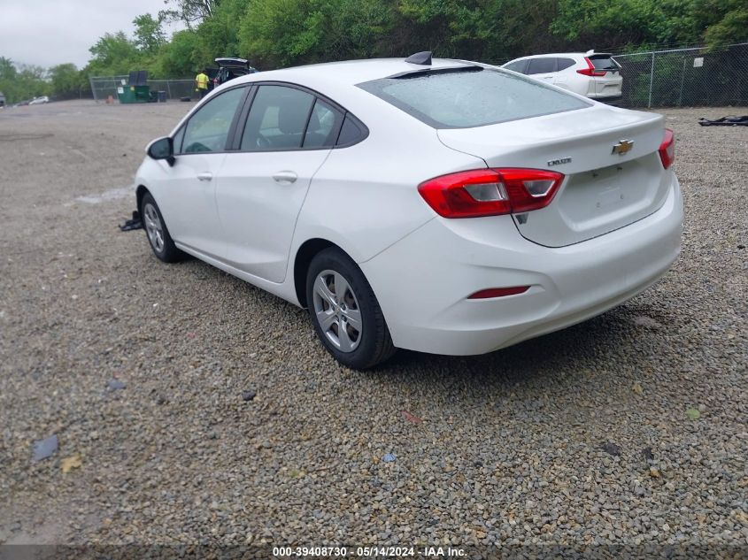 2017 Chevrolet Cruze Ls Auto VIN: 1G1BC5SM1H7203200 Lot: 39408730