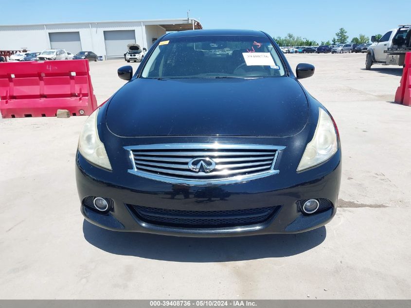 2010 Infiniti G37 Journey VIN: JN1CV6AP6AM407671 Lot: 39408736