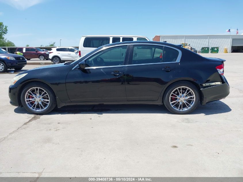 2010 Infiniti G37 Journey VIN: JN1CV6AP6AM407671 Lot: 39408736