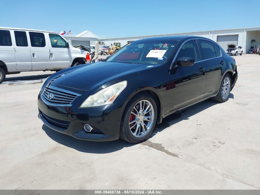 2010 Infiniti G37 Journey VIN: JN1CV6AP6AM407671 Lot: 39408736