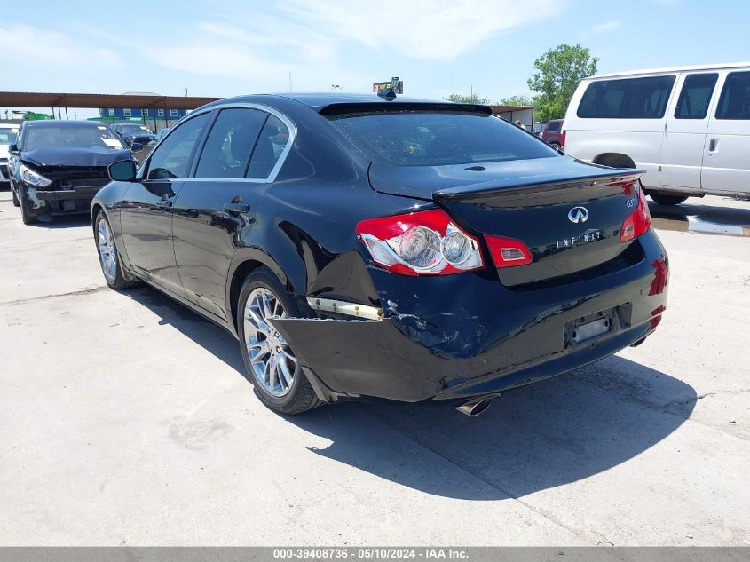 2010 Infiniti G37 Journey VIN: JN1CV6AP6AM407671 Lot: 39408736