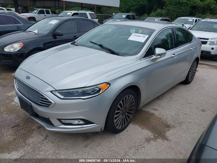 2017 FORD FUSION TITANIUM - 3FA6P0K91HR142795