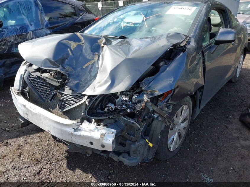 2012 Honda Civic Lx VIN: 2HGFG3B58CH501915 Lot: 39408756