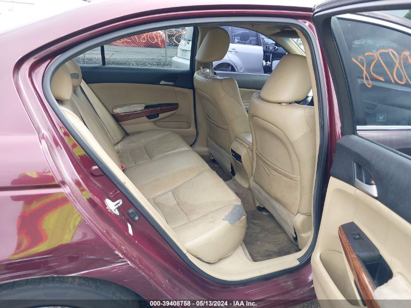 2011 Honda Accord Exl VIN: 1HGCP2F82BA095564 Lot: 39408758