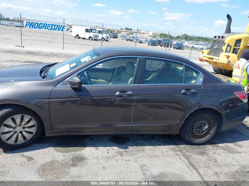 2012 Honda Accord 2.4 Lx VIN: 1HGCP2F38CA111322 Lot: 39408761