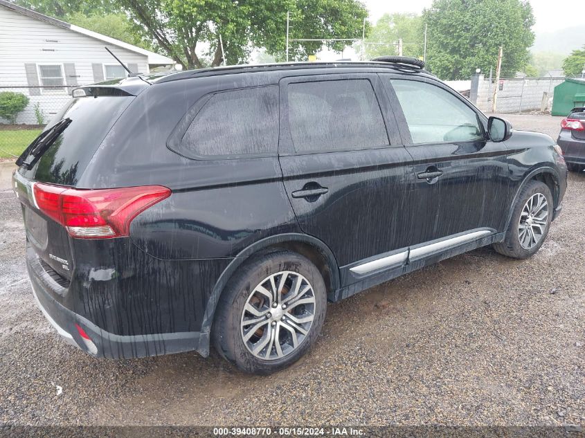 2016 Mitsubishi Outlander Sel VIN: JA4AZ3A33GZ037676 Lot: 39408770