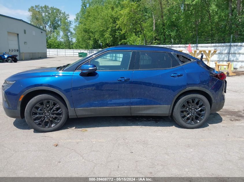 2022 Chevrolet Blazer Awd 2Lt VIN: 3GNKBHR49NS138411 Lot: 39408772