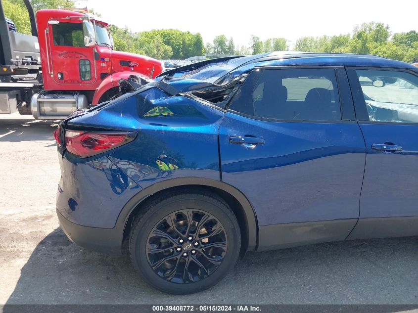 2022 Chevrolet Blazer Awd 2Lt VIN: 3GNKBHR49NS138411 Lot: 39408772