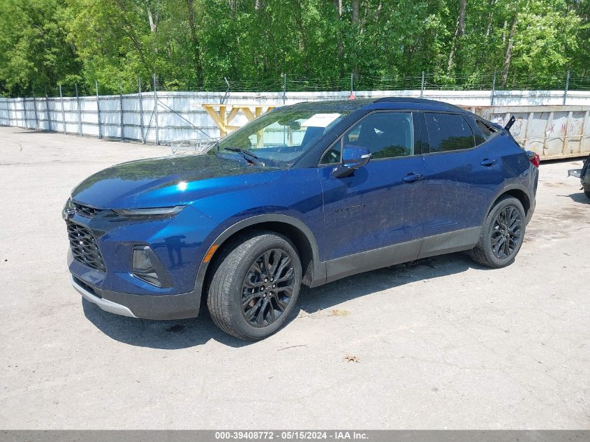 2022 Chevrolet Blazer Awd 2Lt VIN: 3GNKBHR49NS138411 Lot: 39408772