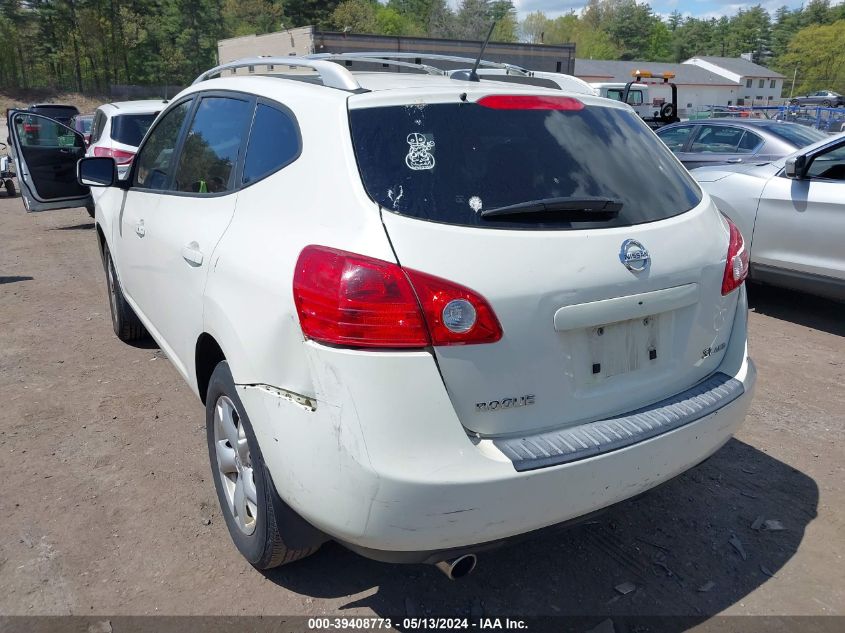 2008 Nissan Rogue Sl VIN: JN8AS58V18W117241 Lot: 39408773