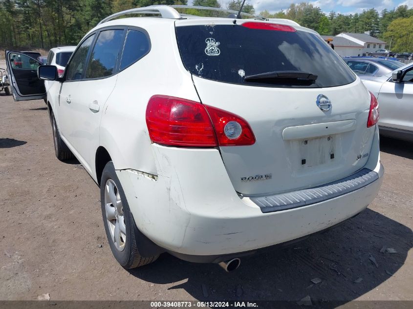 2008 Nissan Rogue Sl VIN: JN8AS58V18W117241 Lot: 39408773