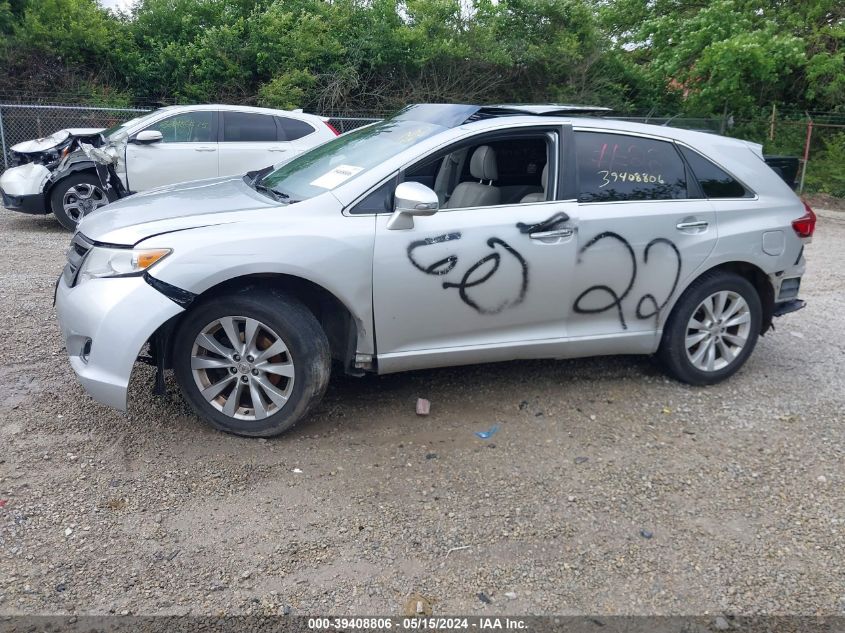 2013 Toyota Venza Xle VIN: 4T3ZA3BB7DU072674 Lot: 39408806