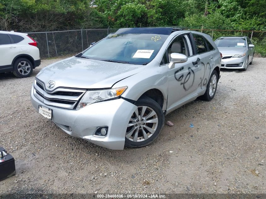 2013 Toyota Venza Xle VIN: 4T3ZA3BB7DU072674 Lot: 39408806