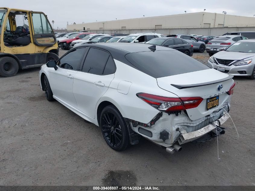 2022 Toyota Camry Xse Hybrid VIN: 4T1K31AK7NU041212 Lot: 39408807