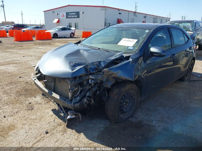 2016 Toyota Corolla Le VIN: 5YFBURHE5GP549730 Lot: 39408812