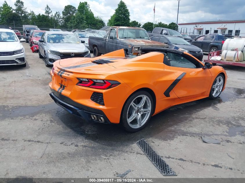 2022 Chevrolet Corvette Stingray VIN: 1G1YA3D47N5107225 Lot: 39408817