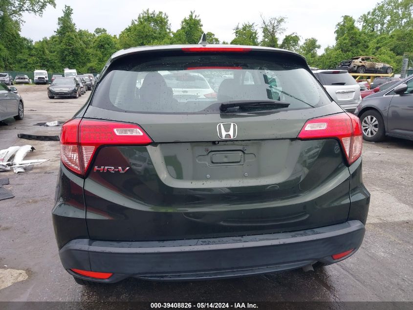 2018 Honda Hr-V Lx VIN: 3CZRU5H37JM710321 Lot: 39408826