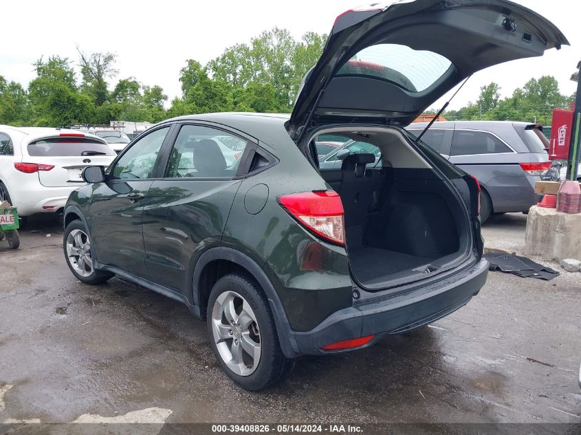 2018 Honda Hr-V Lx VIN: 3CZRU5H37JM710321 Lot: 39408826