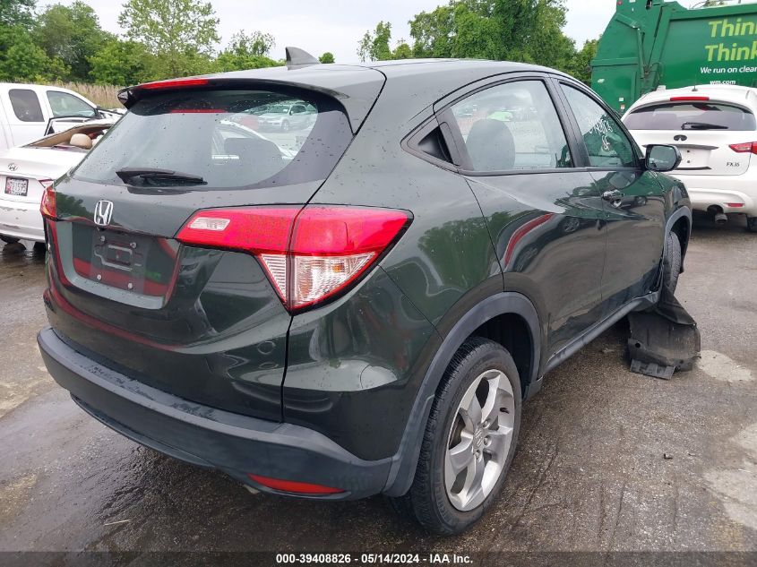 2018 Honda Hr-V Lx VIN: 3CZRU5H37JM710321 Lot: 39408826