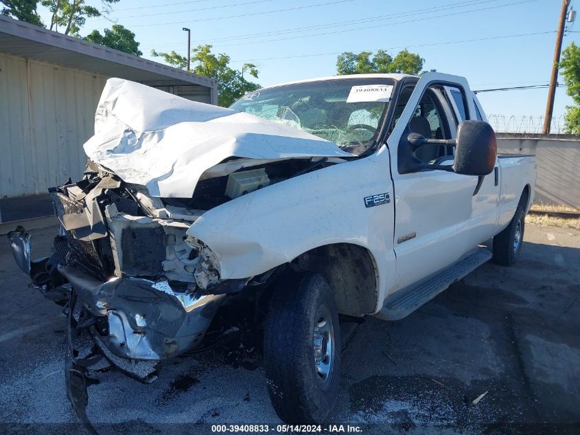 2004 Ford F-250 Lariat/Xl/Xlt VIN: 1FTNW21P14EB01052 Lot: 39408833