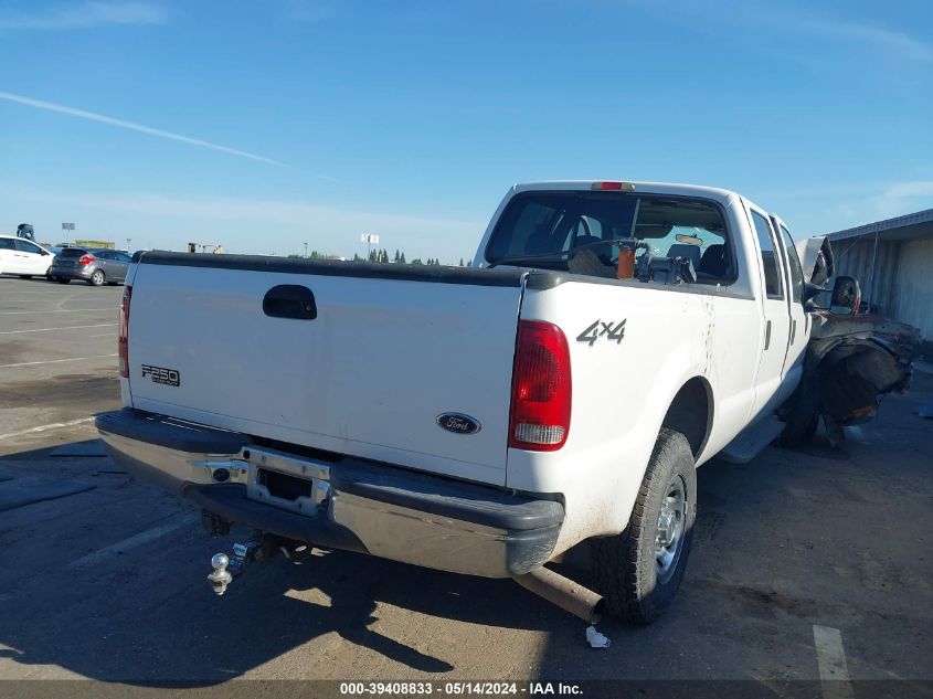 2004 Ford F-250 Lariat/Xl/Xlt VIN: 1FTNW21P14EB01052 Lot: 39408833