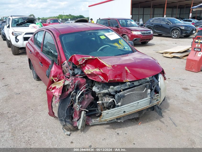 2014 Nissan Versa 1.6 S+ VIN: 3N1CN7AP0EL876521 Lot: 39408834