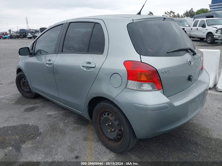 2010 Toyota Yaris VIN: JTDKT4K35A5315542 Lot: 39408844