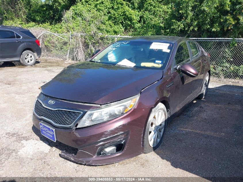 2014 Kia Optima Lx VIN: 5XXGM4A70EG318258 Lot: 39408853