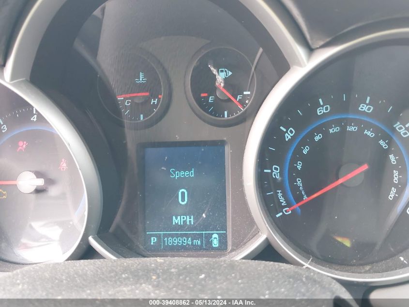 2012 Chevrolet Cruze Ls VIN: 1G1PC5SH2C7389038 Lot: 39408862