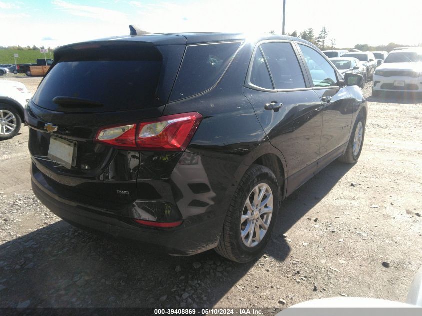 2020 Chevrolet Equinox Awd Ls VIN: 2GNAXSEV6L6257408 Lot: 39408869