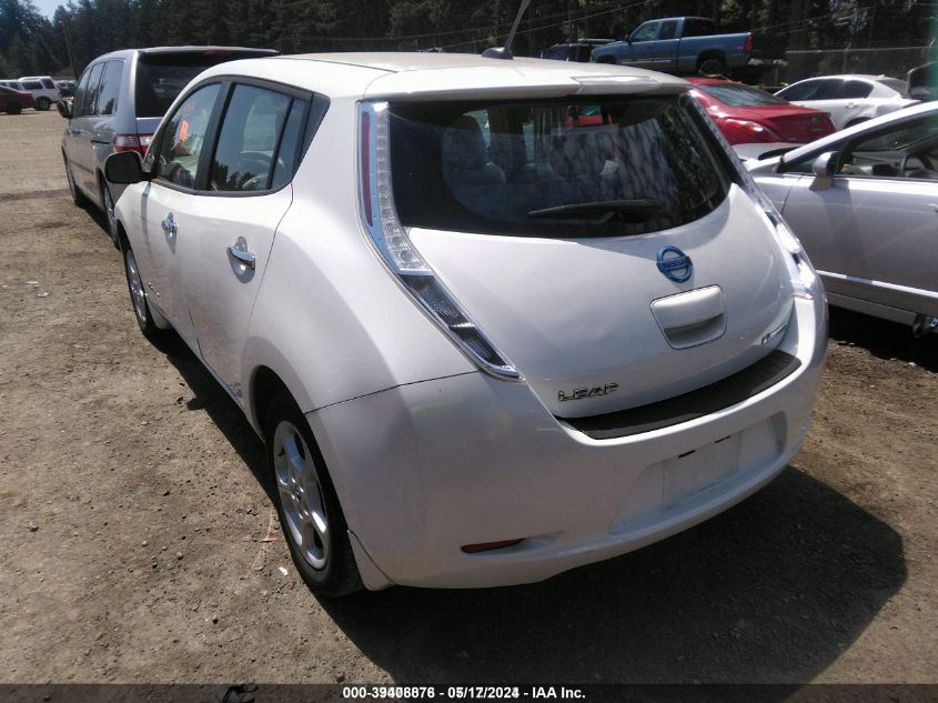 2013 Nissan Leaf Sv VIN: 1N4AZ0CP4DC411947 Lot: 39408876