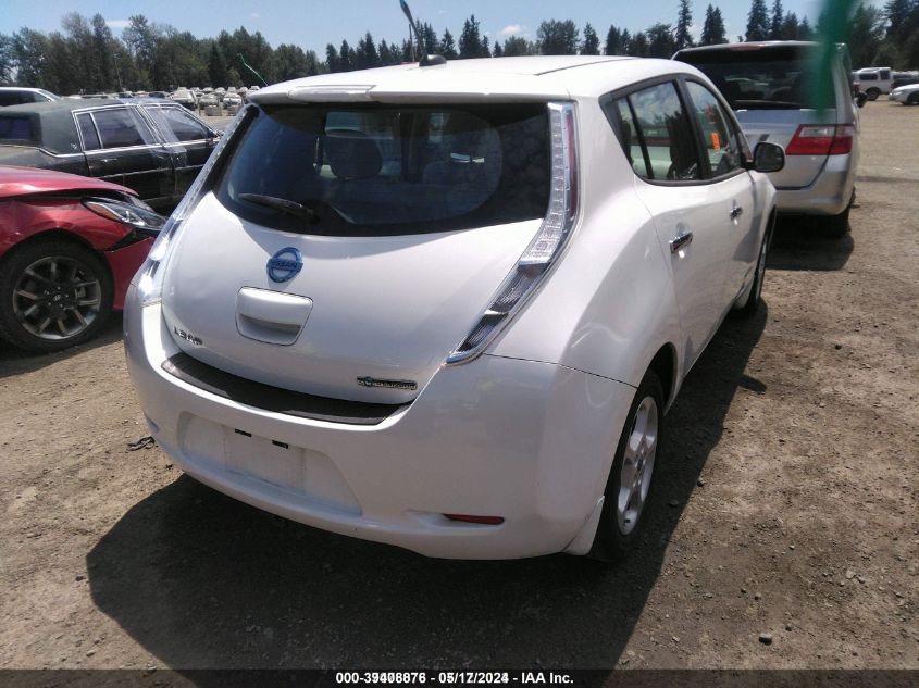 2013 Nissan Leaf Sv VIN: 1N4AZ0CP4DC411947 Lot: 39408876