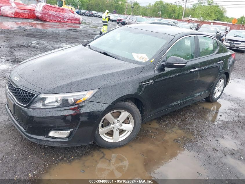 2015 Kia Optima Lx VIN: KNAGM4A78F5663928 Lot: 39408881