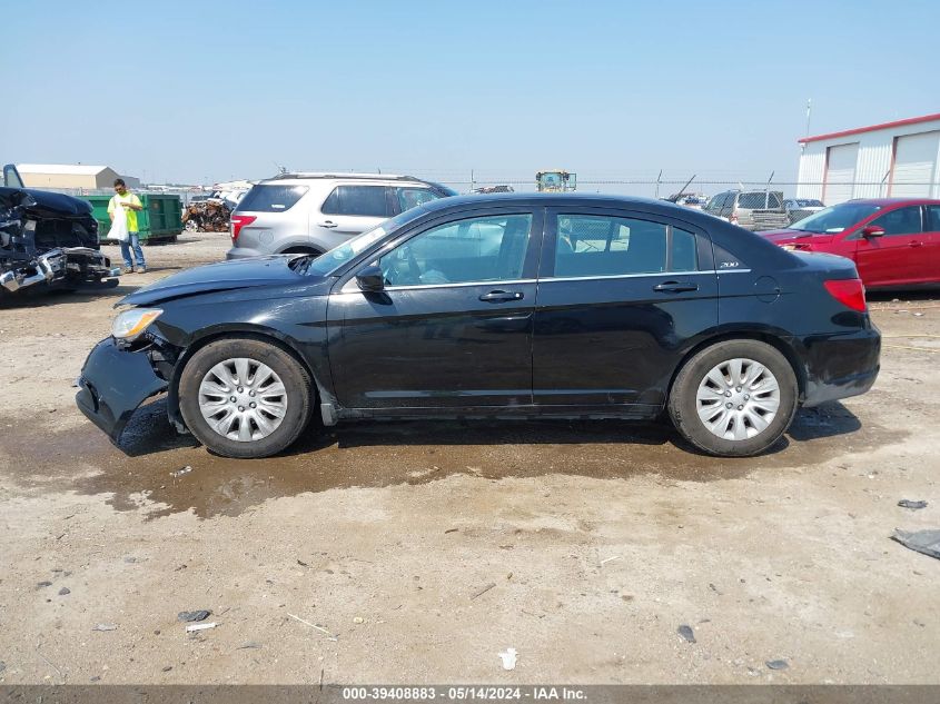 2014 Chrysler 200 Lx VIN: 1C3CCBAB3EN143362 Lot: 39408883