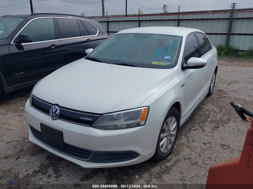 2013 Volkswagen Jetta Hybrid Se VIN: 3VW637AJ0DM282478 Lot: 39408899