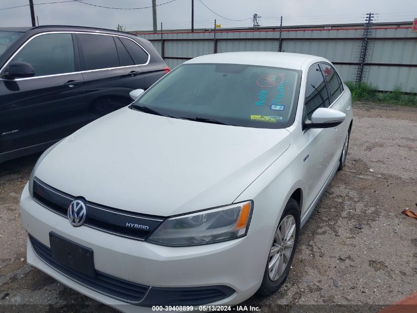 2013 Volkswagen Jetta Hybrid Se VIN: 3VW637AJ0DM282478 Lot: 39408899