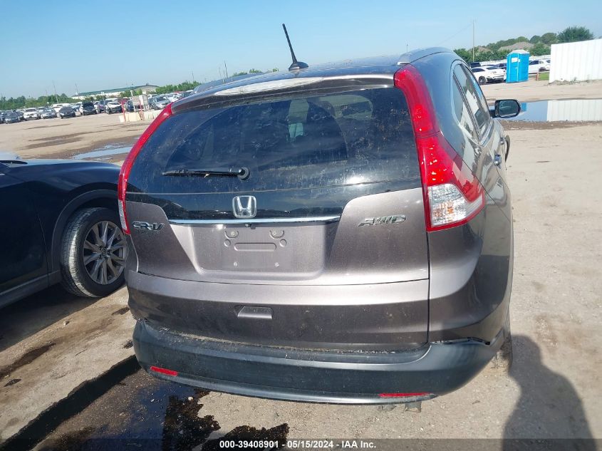 2014 Honda Cr-V Ex-L VIN: 5J6RM4H74EL096462 Lot: 39408901