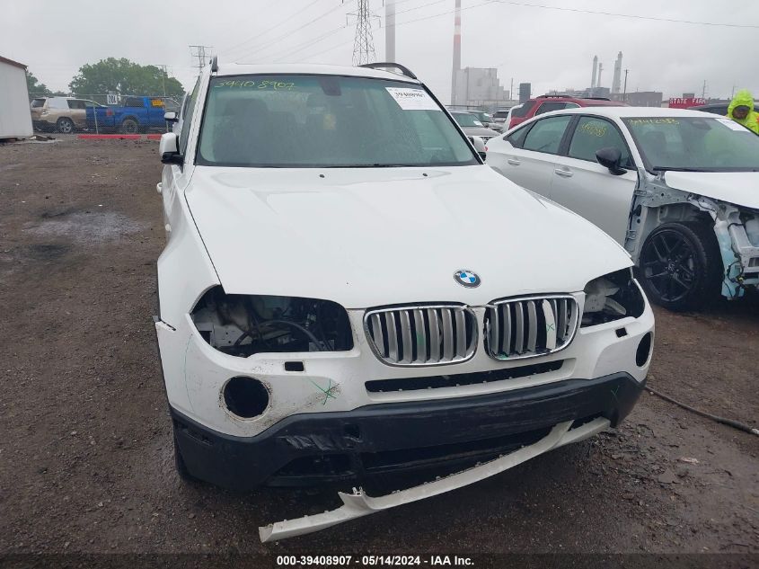 2009 BMW X3 xDrive30I VIN: WBXPC93409WJ30852 Lot: 39408907