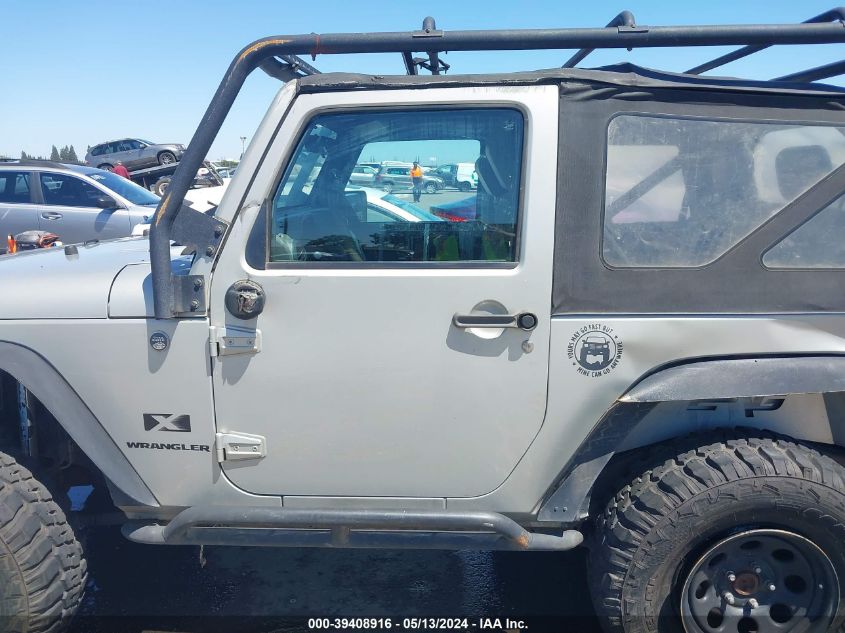 2007 Jeep Wrangler X VIN: 1J4FA24167L180576 Lot: 39408916