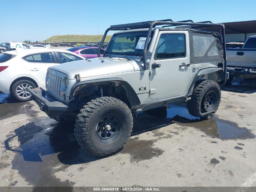 2007 Jeep Wrangler X VIN: 1J4FA24167L180576 Lot: 39408916