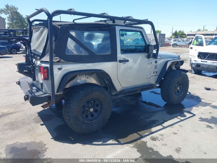 2007 Jeep Wrangler X VIN: 1J4FA24167L180576 Lot: 39408916