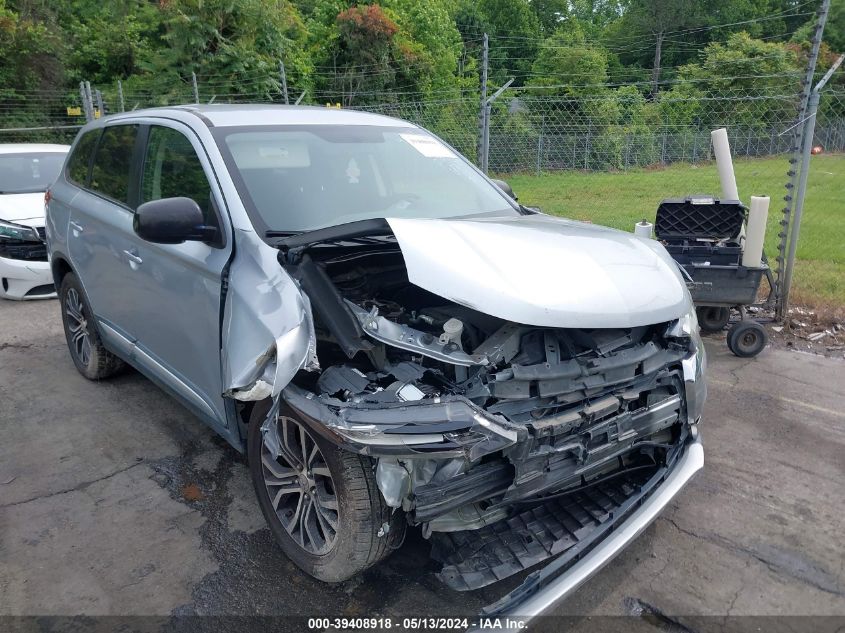 2017 Mitsubishi Outlander Es VIN: JA4AZ2A38HZ015281 Lot: 39408918