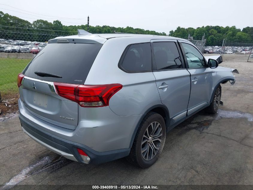 2017 Mitsubishi Outlander Es VIN: JA4AZ2A38HZ015281 Lot: 39408918