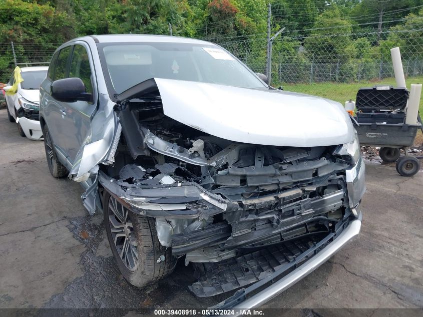 2017 Mitsubishi Outlander Es VIN: JA4AZ2A38HZ015281 Lot: 39408918