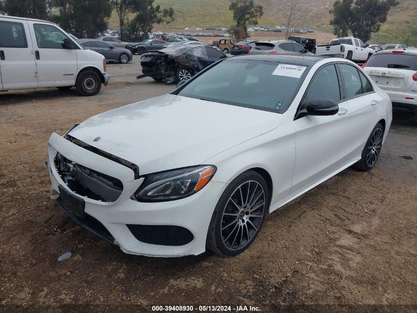 2017 Mercedes-Benz C 300 4Matic/Luxury 4Matic/Sport 4Matic VIN: 55SWF4KB8HU233554 Lot: 39408930