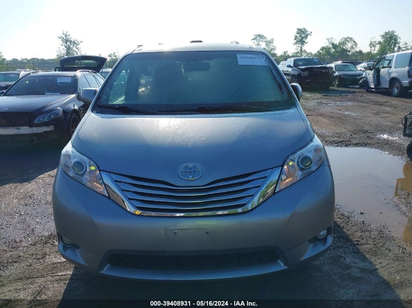 2012 Toyota Sienna Limited V6 7 Passenger VIN: 5TDYK3DC0CS248253 Lot: 39408931